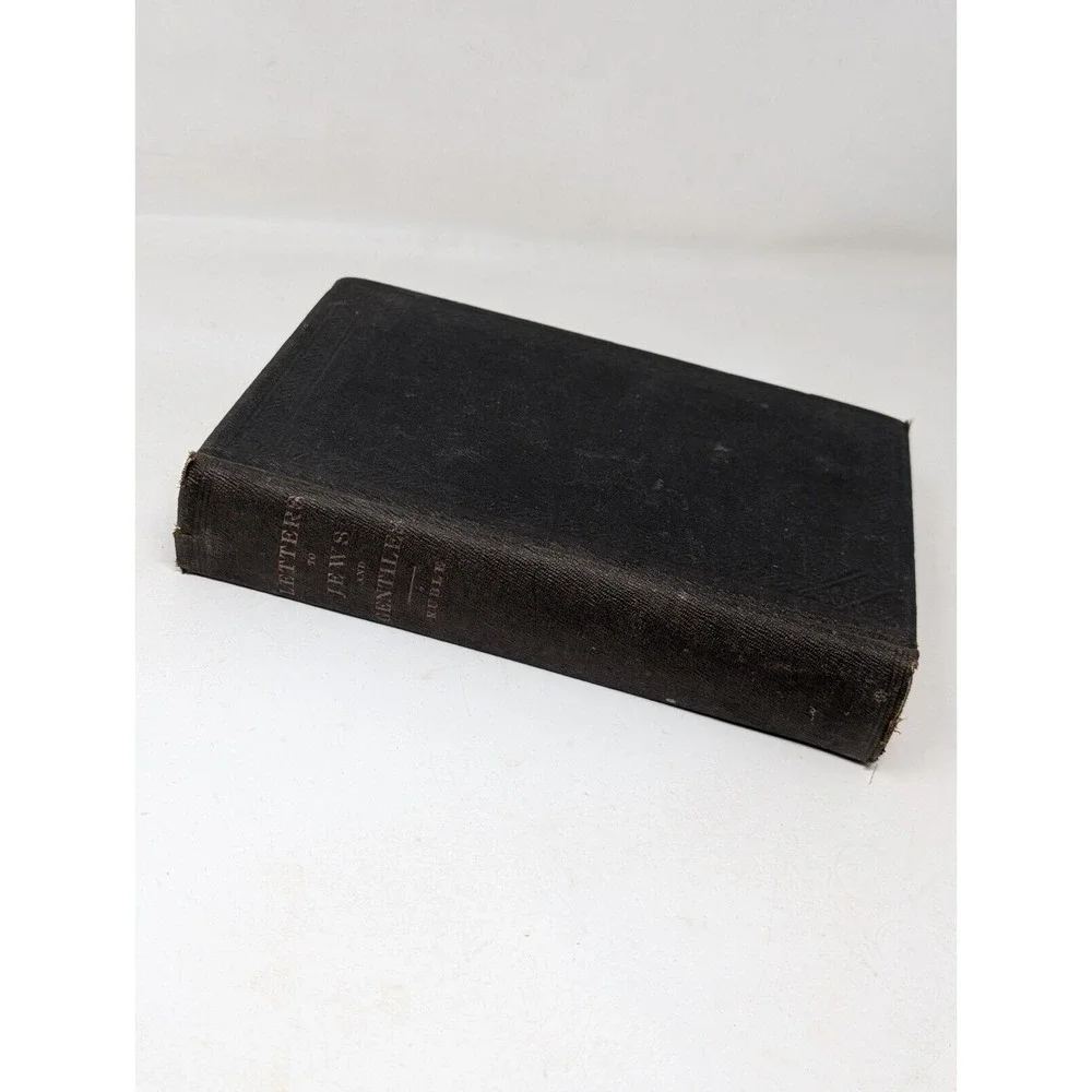 Letters To The Children‎ Of Abraham Jews By William Ruble 1896 Antique Book VTG
